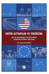 Kritik Altyapılar ve Terörizm - Gazi Kitabevi