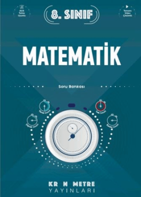 Kronometre Yayınları 8. Sınıf Matematik Soru Bankası - 1