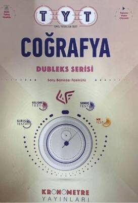 Kronometre Yayınları TYT Coğrafya Dubleks Serisi Soru Bankası - 1