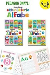 Küçük Dahiler - Etkinliklerle Alfabe 4-6 Yaş 2 Kitap Takım - İndigo Çocuk