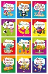 Küçük Kaşifin Boyama Kitabı 12 Kitap Takım - Bıcırık Yayınları