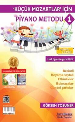 Küçük Mozartlar İçin Piyano Metodu 1 - 1