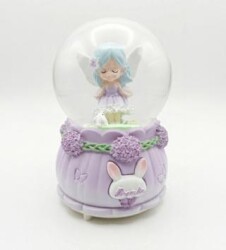 Küçük Peri Kızı Müzikli Işıklı Kar Küresi - Halk Kitabevi