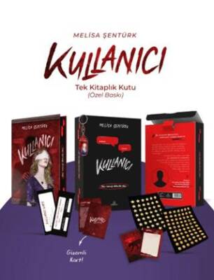 Kullanıcı – Tek Kitaplık Yan Boyamalı Kutu - 1