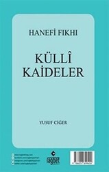 Külli Kaideler - Hanefi Fıkhı - Rağbet Yayınları
