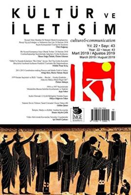 Kültür ve İletişim Sayı: 43 - 1