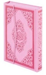 Kur`an-ı Kerim Orta Boy Bilgisayarlı Mühürlü - Pembe - Ayfa Basın Yayın
