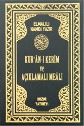 Kur’an-ı Kerim ve Açıklamalı Meali Yeşil ve Bordo - Huzur Yayınevi
