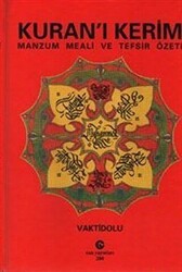 Kuran’ı Kerim Manzum Meali ve Tefsir Özeti - Can Yayınları (Ali Adil Atalay)