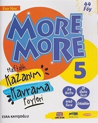 Kurmay ELT 5. Sınıf More & More Haftalık Kazanım Kavrama Föyleri - Kurmay Yayınları