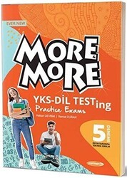 Kurmay ELT YKS DİL More and More English Testing Practice Exams 5 Deneme - Kurmay Yayınları