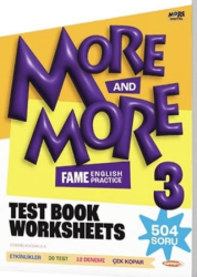 Kurmay Yayınları 3. Sınıf More And More Worksheets Test Book - 1