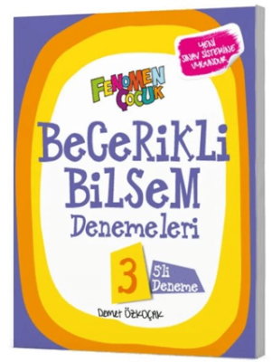 Kurmay Yayınları Fenomen Çocuk Becerikli Bilsem Denemeleri 3 - 1