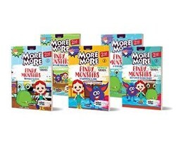 Kurmay Yayınları More More 2. Sınıf İngilizce 5`li Hikaye Seti - Kurmay Yayınları