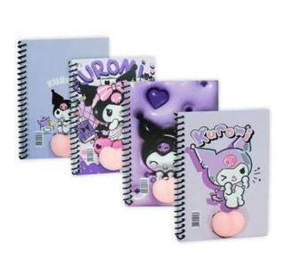 Kuromi A6 Spiralli Popolu Defter - 1