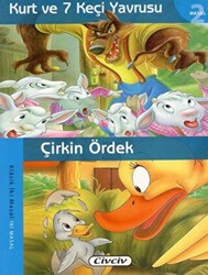 Kurt ve 7 Keçi Yavrusu - Çirkin Ördek - Çiçek Yayıncılık