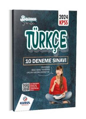 Kurul Yayıncılık KPSS Başucu Serisi Türkçe Çözümlü 10 Deneme Sınavı - 1