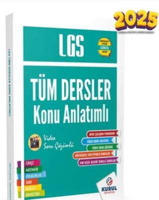 Kurul Yayıncılık 2025 LGS Tüm Dersler Tek Kitap Konu Anlatımlı - 1