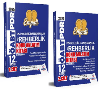 Kurul Yayıncılık 2025 AGS-ÖABT Empati Psikolojik Danışmanlık ve Rehberlik Konu Anlatımlı Modüler Set - 1