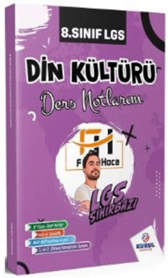 Kurul Yayıncılık 8. Sınıf LGS Din Kültürü Sihirbazı Ders Notlarım - 1