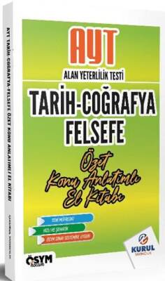 Kurul Yayıncılık AYT Tarih Coğrafya Felsefe Özet Konu Anlatımlı El Kitabı - 1