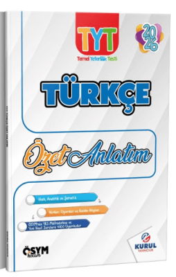 Kurul Yayıncılık TYT Türkçe Özet Anlatım - 1