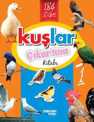 Kuşlar Çıkartma Kitabı - 1 - 1