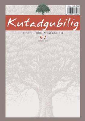 Kutadgubilig: Felsefe-Bilim Araştırmaları Dergisi Sayı: 51 Temmuz 2025 - 1