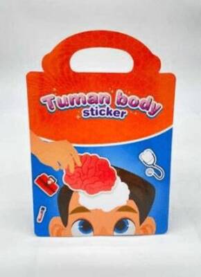 Kuzey 4571 Eğitici Sticker - İnsan Vücudu - 1