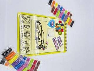 Kuzey Kum Boyama Kitabı A4 5 Yaprak Model-3 - 1