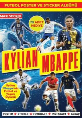 Kylian Mbappe Poster ve Sticker Albümü 002 - 1