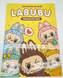 Labubu Macera Evreni A4 Boyama Kitabı 16 Sayfa - BKM Kitap