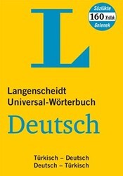 Langenscheidt Universal-Worterbuch Türkisch Türkisch-Deutsch - Deutsch-Türkisch - Altın Kitaplar