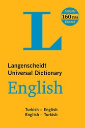 Langenscheidt’s Universal Dictionary English - Turkish - Turkish - English New and Revised Edition - Altın Kitaplar