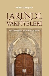 Larende Vakfiyeleri - Palet Yayınları