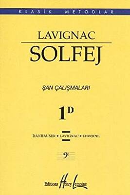 Lavignac Solfej 1D Küçük Boy - 1