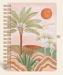 Le Color Akademik Ajanda Spiralli 24-25 Marakeş Palmiye - Le Color