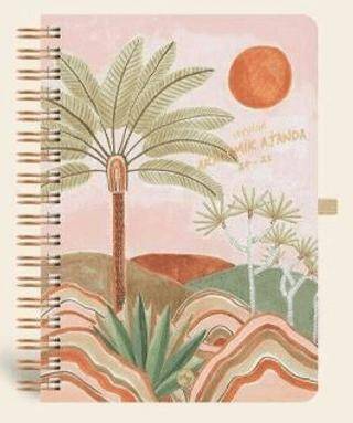 Le Color Akademik Ajanda Spiralli 24-25 Marakeş Palmiye - 1