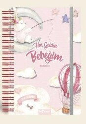 Le Color Bebek Anı ve Anne Hamile Günlüğü Albüm Defter Kız - Le Color