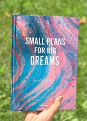 Le Color Metalik Süresiz Planlayıcı Ajanda Defter Mavi - 1