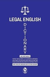 Legal English Dictionary - Spesifik Yayınları