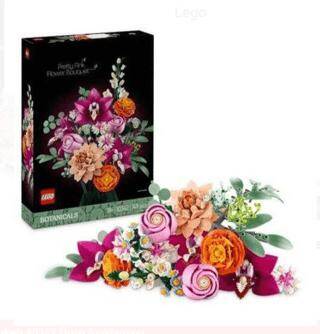 Lego Botanicals Pembe Çiçek Buketi 10342 - 1
