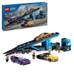 Lego City Spor Arabalı Araç Taşıma Kamyonu 60408 - Lego
