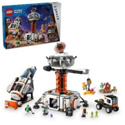 Lego City Uzay Üssü Ve Roket Fırlatma Paneli 60434 - Lego