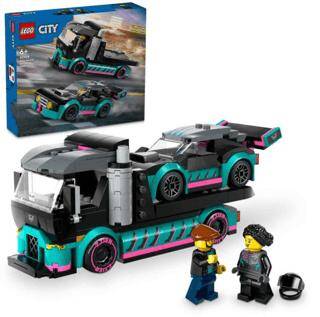 Lego City Yarış Arabası Ve Araba Taşıyıcı Kamyon 60406 - 1