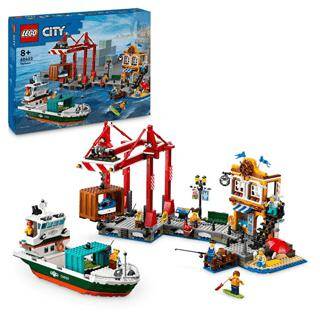 Lego City Yük Gemili Liman 60422 - 1