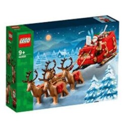 Lego Iconic Noel Baba`Nın Kızağı Oyuncağı 40499 - Lego