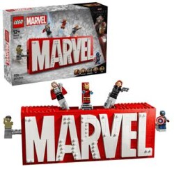 Lego Marvel Logosu Ve Mini Figürleri 76313 - Lego
