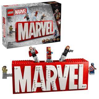 Lego Marvel Logosu Ve Mini Figürleri 76313 - 1