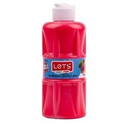 Lets Akrilik Boya 100 Ml Kırmızı L5754 - Lets